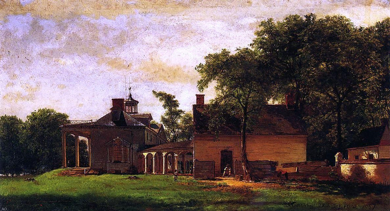 The Old Mount Vernon by Eastman Johnson - Hand Painted Oil Painting