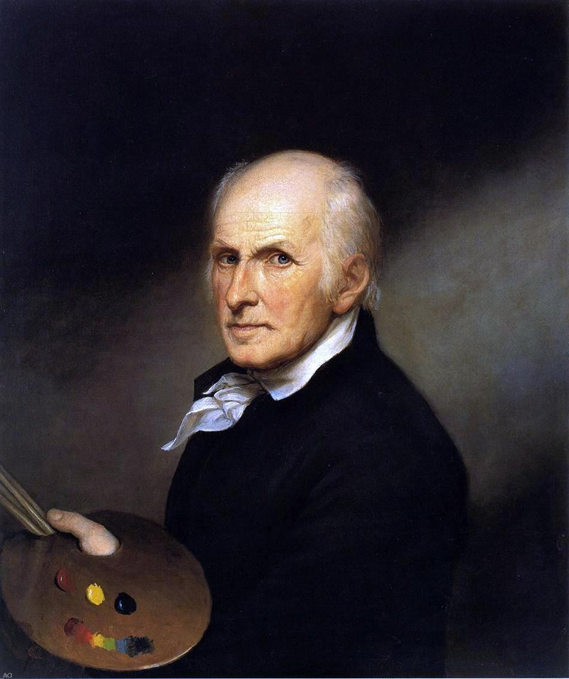 Self Portrait by Charles Willson Peale - Hand Painted Oil Painting