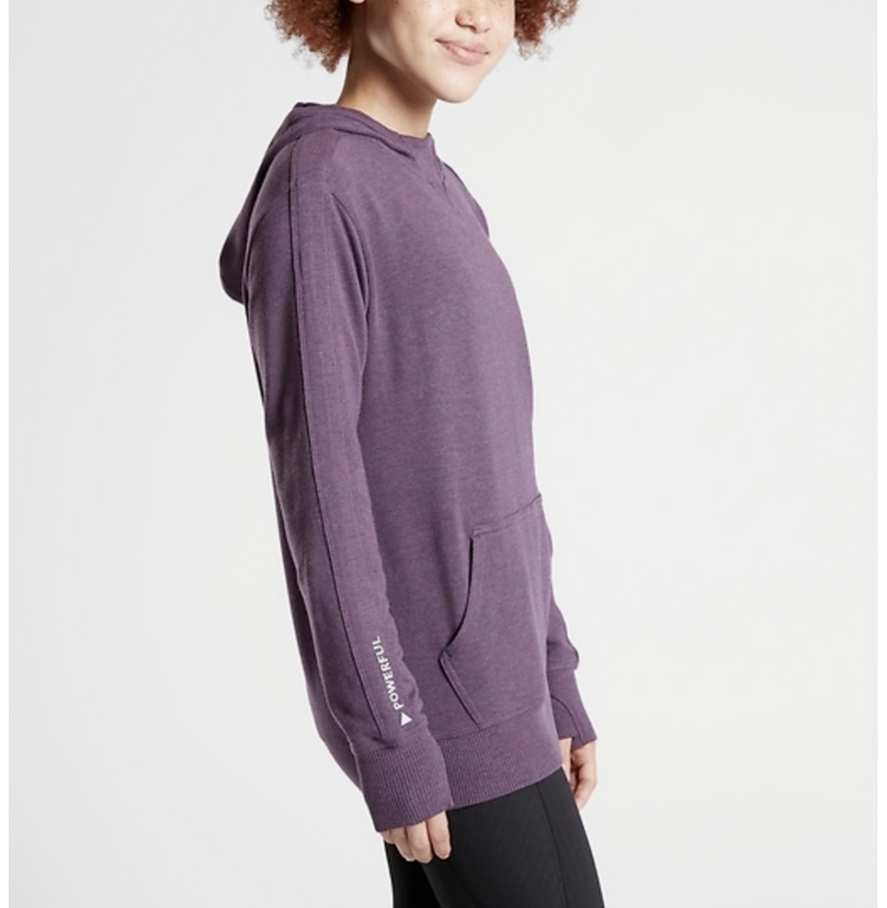 Athleta Girl Purple Long Sleeve All For One Soft Hoodie