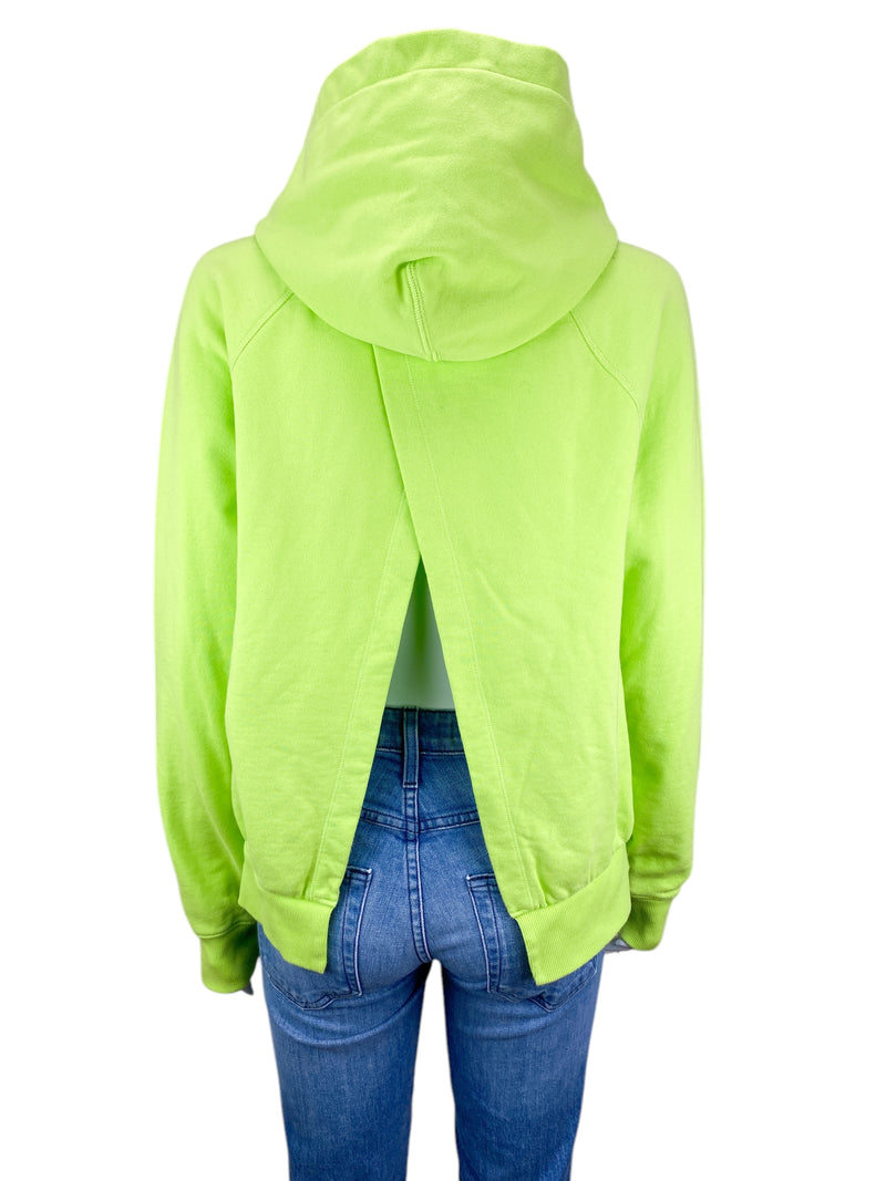 Athleta Women's Moonrise French Terry Sweatshirt Young Banana Size M