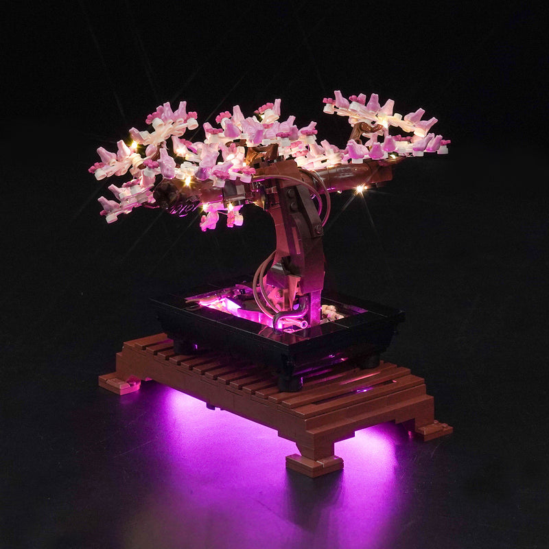 BrickBling Light Kit for LEGO Bonsai Tree 10281 Pink Version