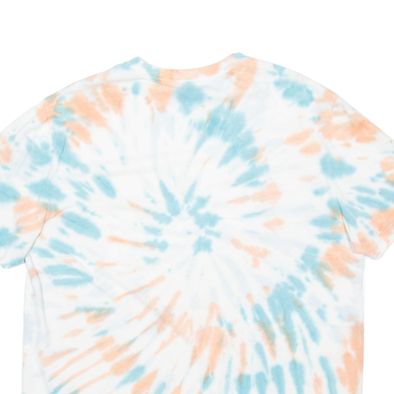AMERICAN EAGLE Womens Tie Dye T-Shirt White M