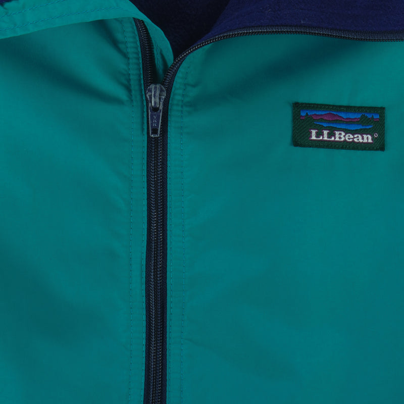 LL Bean - Green Three Season Jacket 1990s X-Large