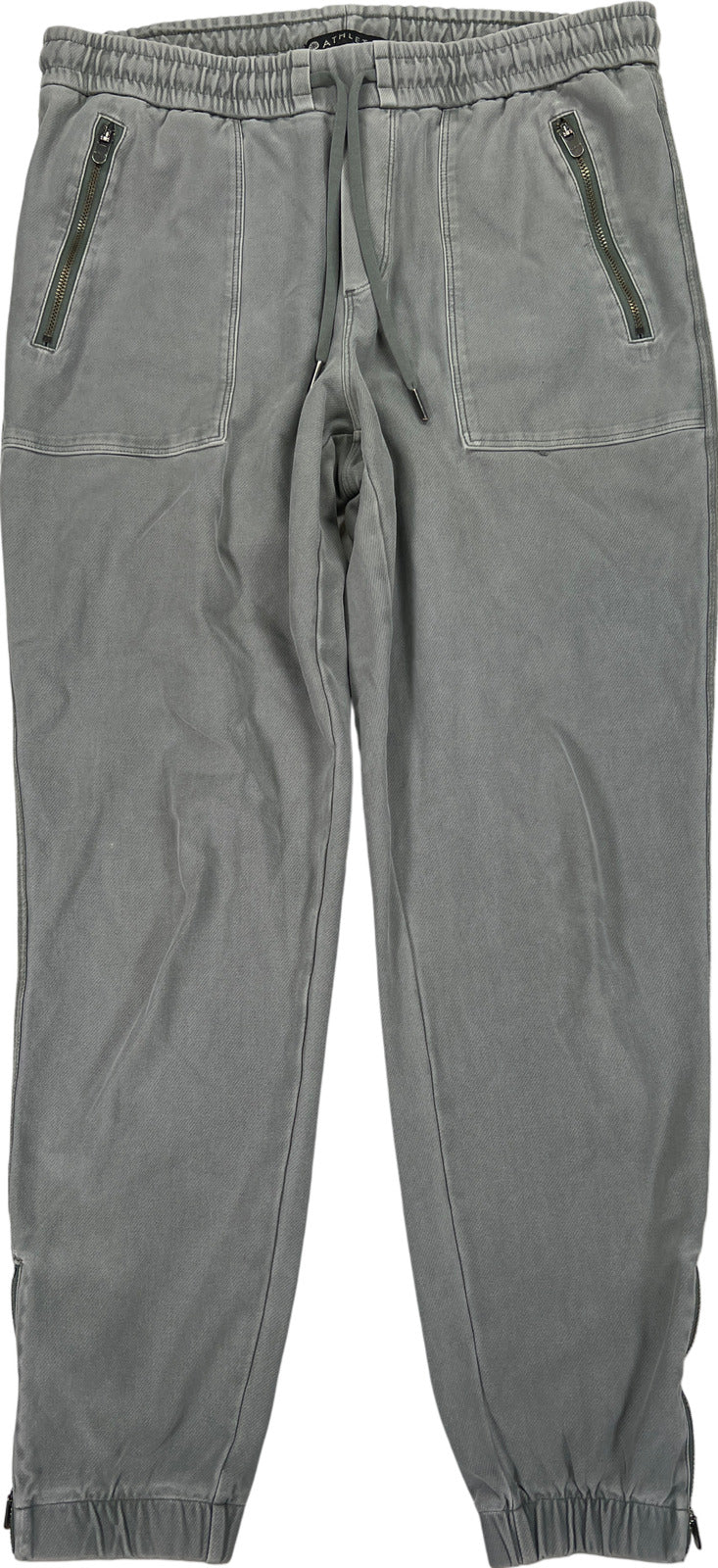 Athleta Women’s Gray/Green Hilltop Heather Jogger Pants - 6