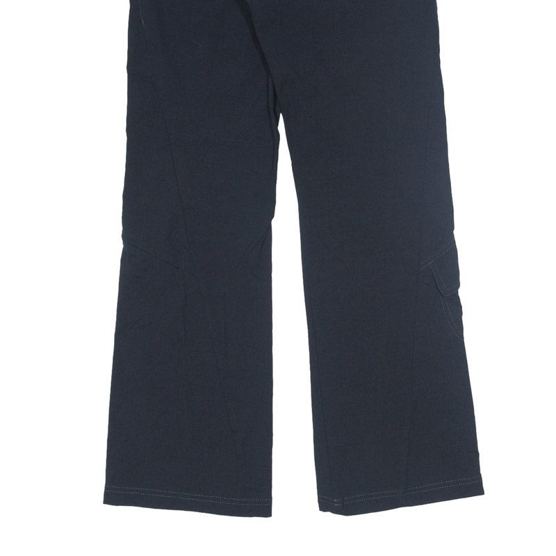 ATHLETA Trousers Black Regular Bootcut Nylon Womens W28 L28