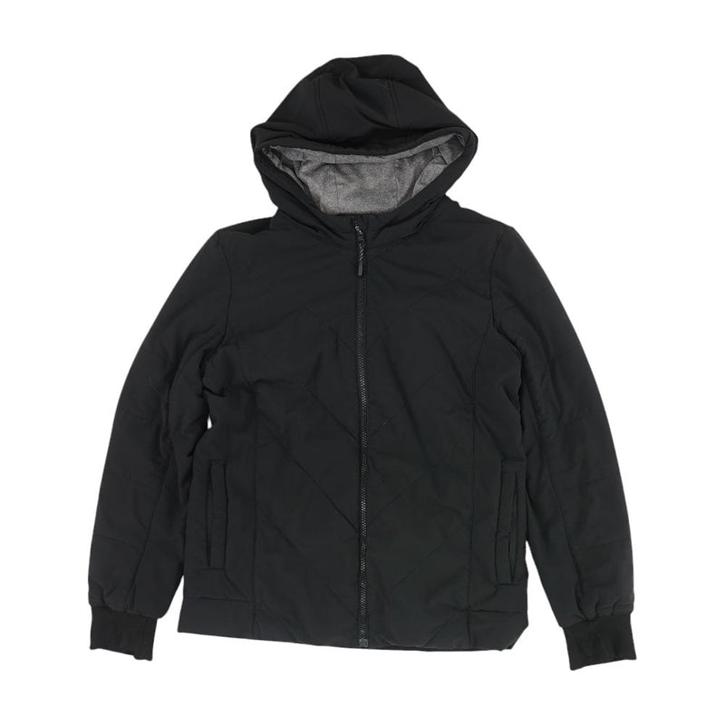 Black Solid Active Jacket