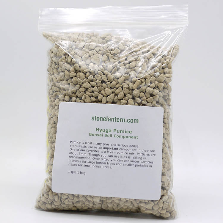 Hyuga Pumice Bonsai Soil Component - quart bag