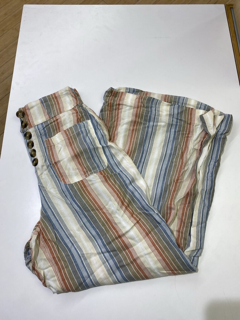 American Eagle striped flowy pants XS