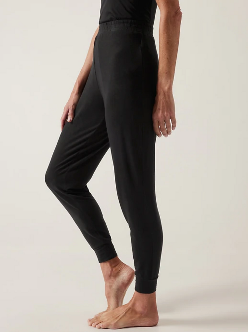 Athleta Black Nighttime Bliss Sleep Jogger