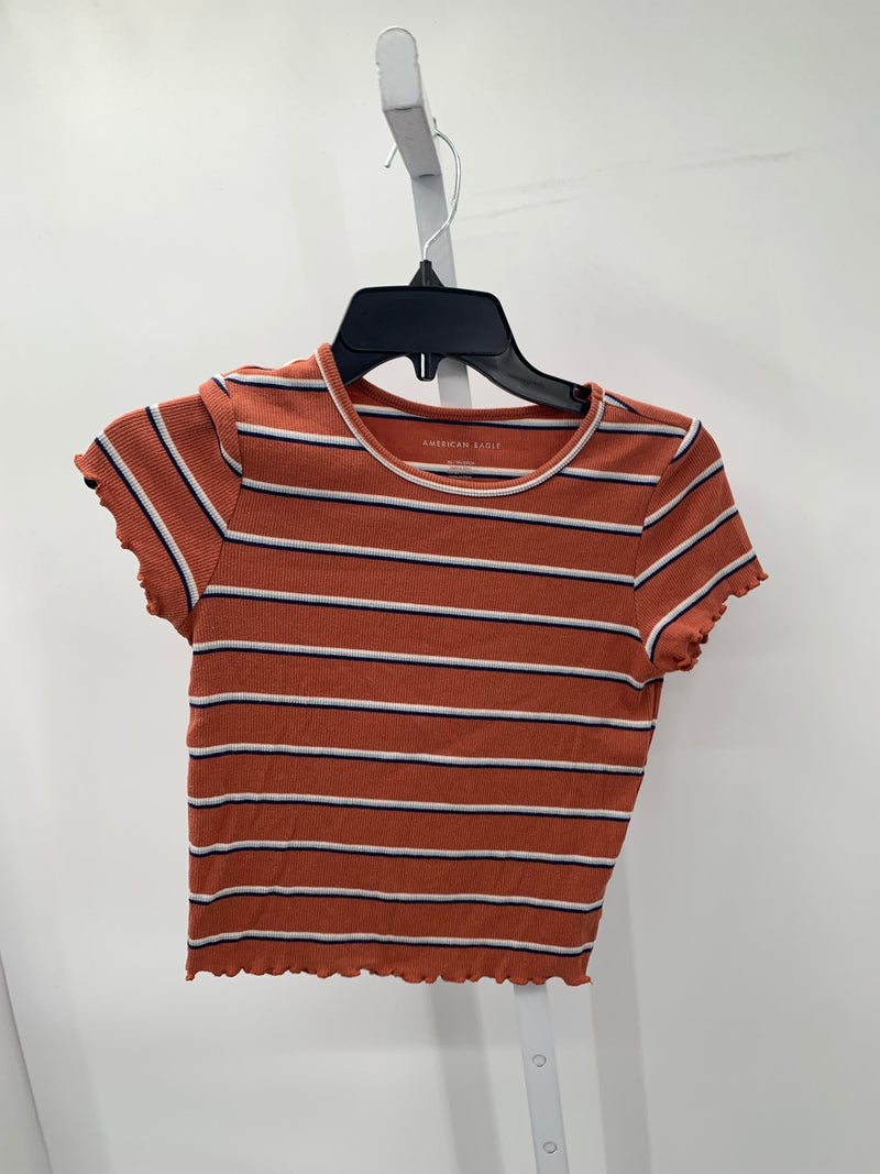 American Eagle Size X Small Juniors Short Sleeve Shirt