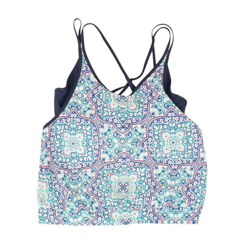 Blue Misc Swim Top