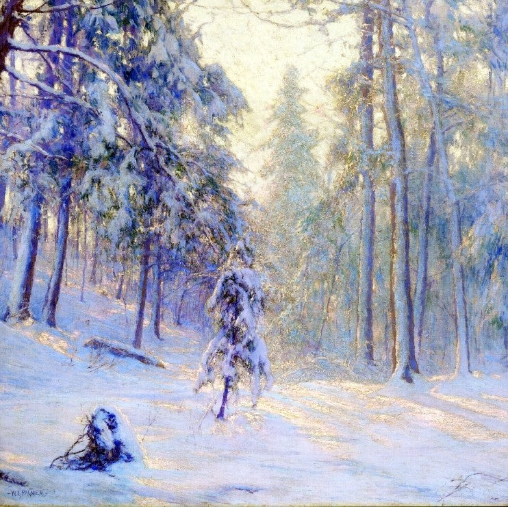Winter Haze by Walter Launt Palmer - Hand Painted Oil Painting