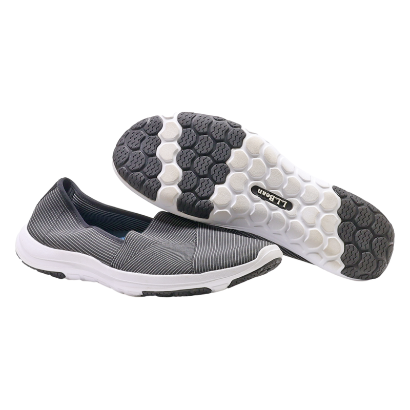 LL BEAN Low Top Trainers Black Synthetic Womens UK 7.5