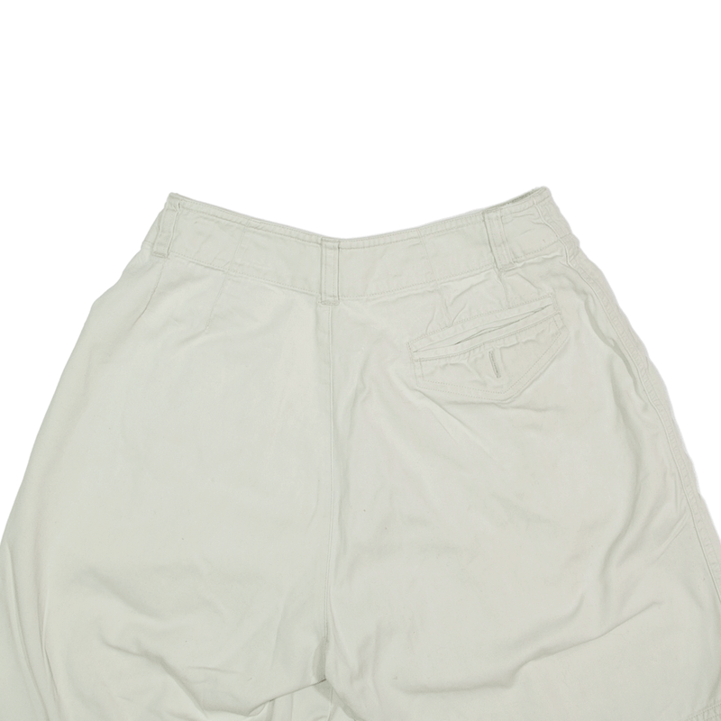 AMERICAN EAGLE Chino Shorts Cream Regular Womens S W28