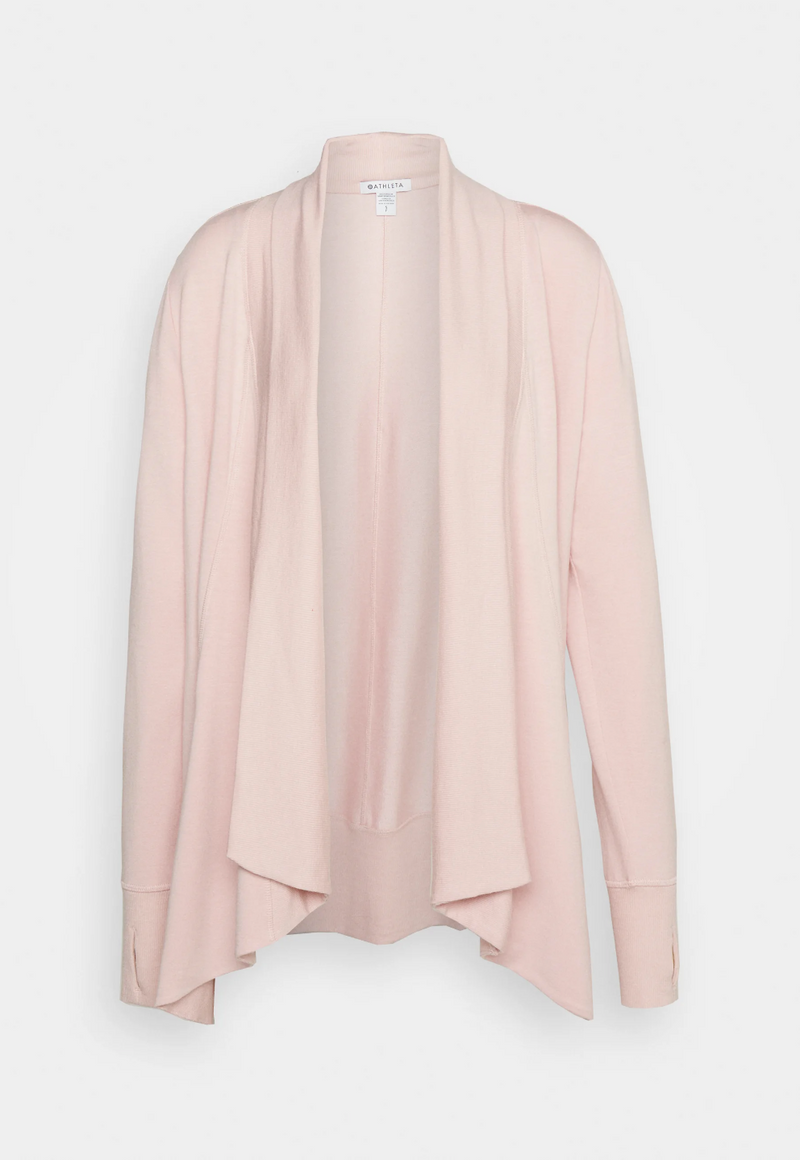 Athleta Orchid Pink Nirvana Pranayama Wrap Cardigan