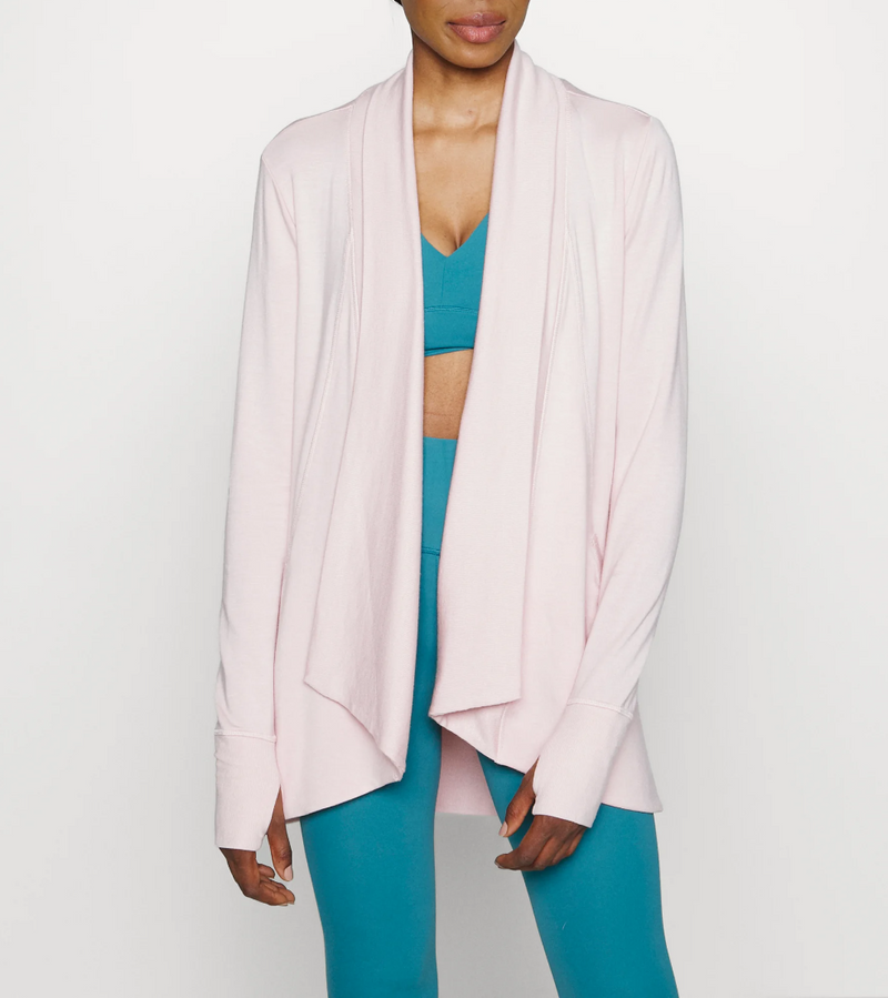 Athleta Orchid Pink Nirvana Pranayama Wrap Cardigan