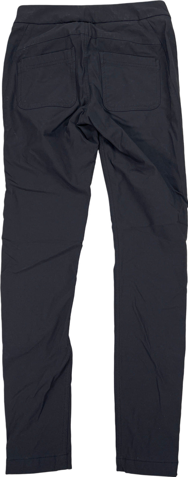 Athleta Women’s Black Stash Utility Zipper Leg Skinny Leg Pants - 0