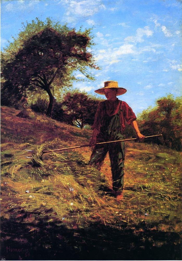 Haymaking by Winslow Homer - Hand Painted Oil Painting