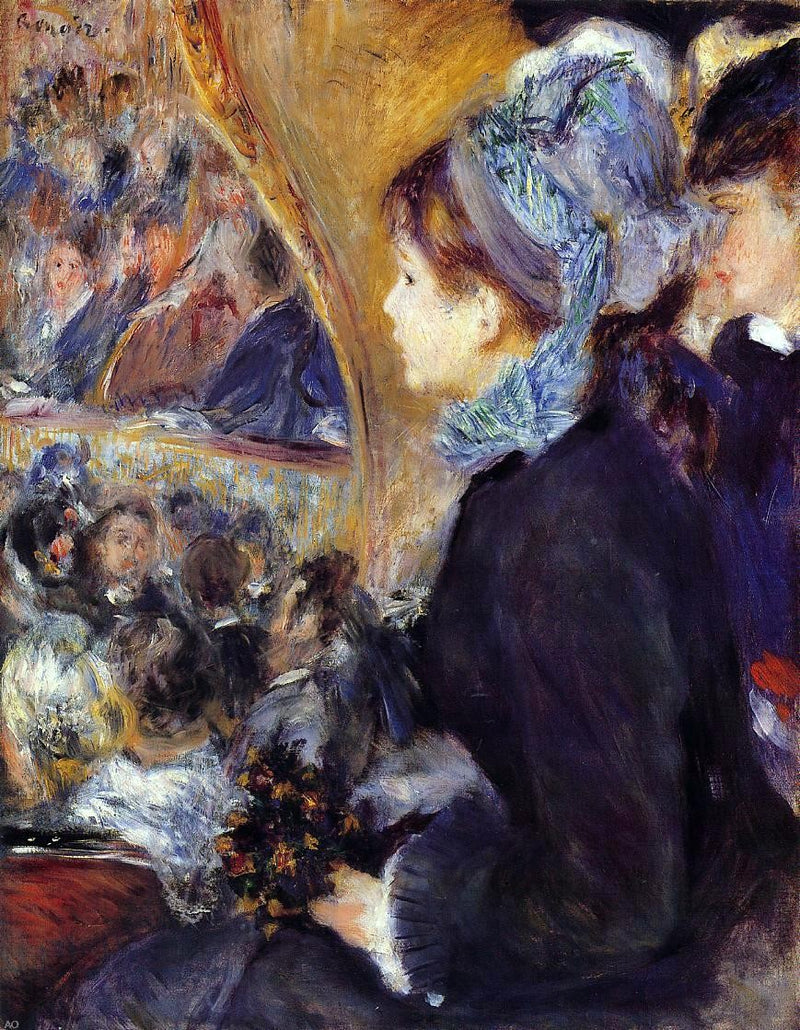 A First Outing by Pierre Auguste Renoir - Hand Painted Oil Painting
