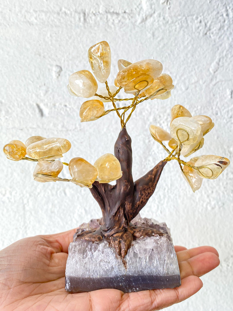Citrine Bonsai Tree