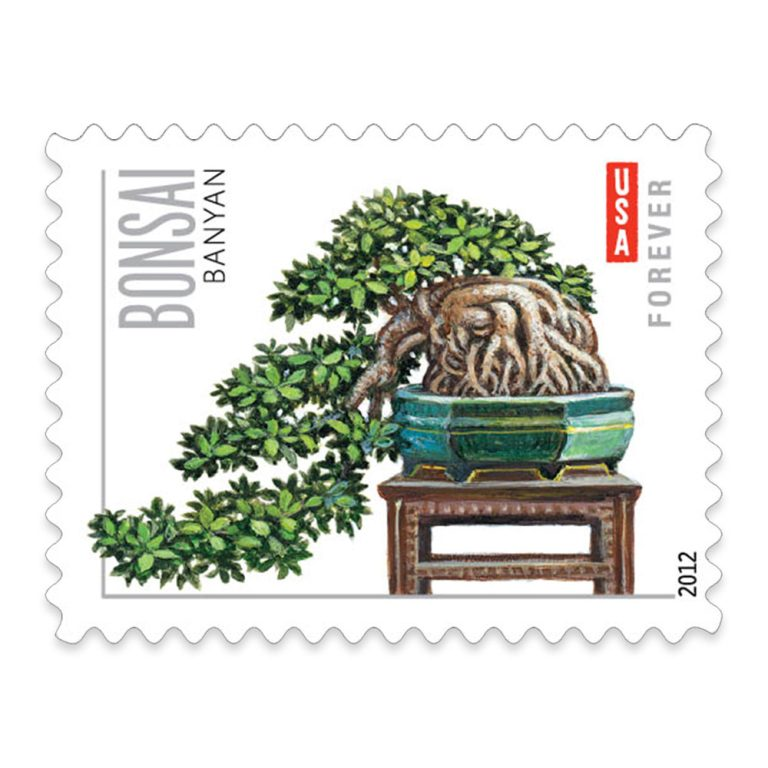 First Class Postage Stamps Bonsai Trees (5 Sheets of 20)