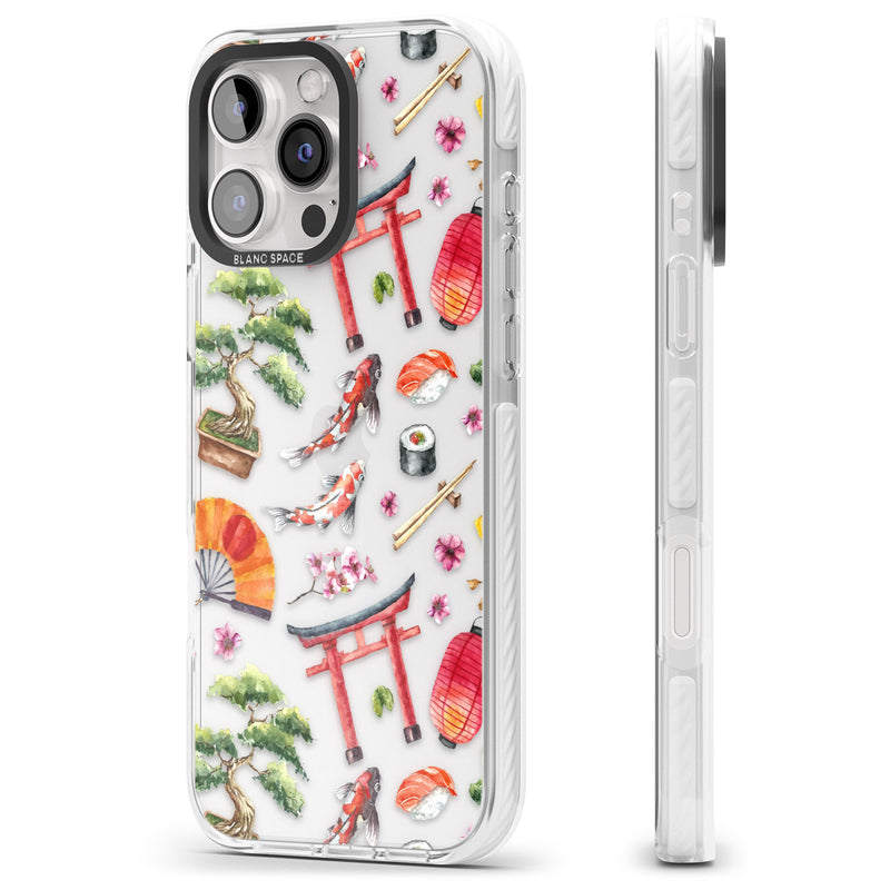 Mixed Japanese Watercolour Pattern