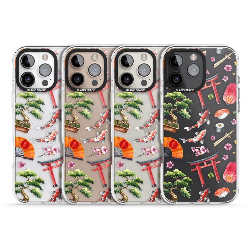 Mixed Japanese Watercolour Pattern