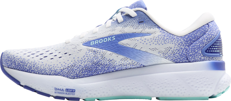 Brooks Ghost 16 Womens Running Shoes - White