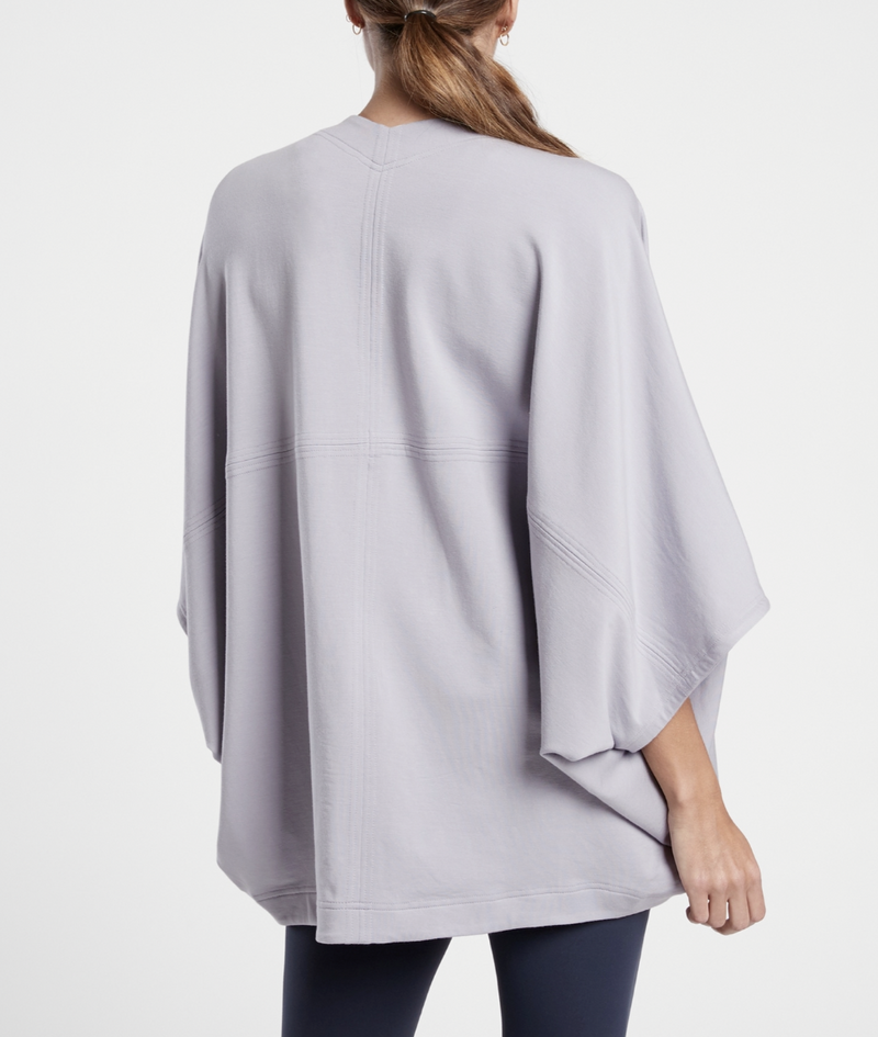 Athleta Muted Lilac Nirvana Cocoon Wrap Cardigan with Pockets