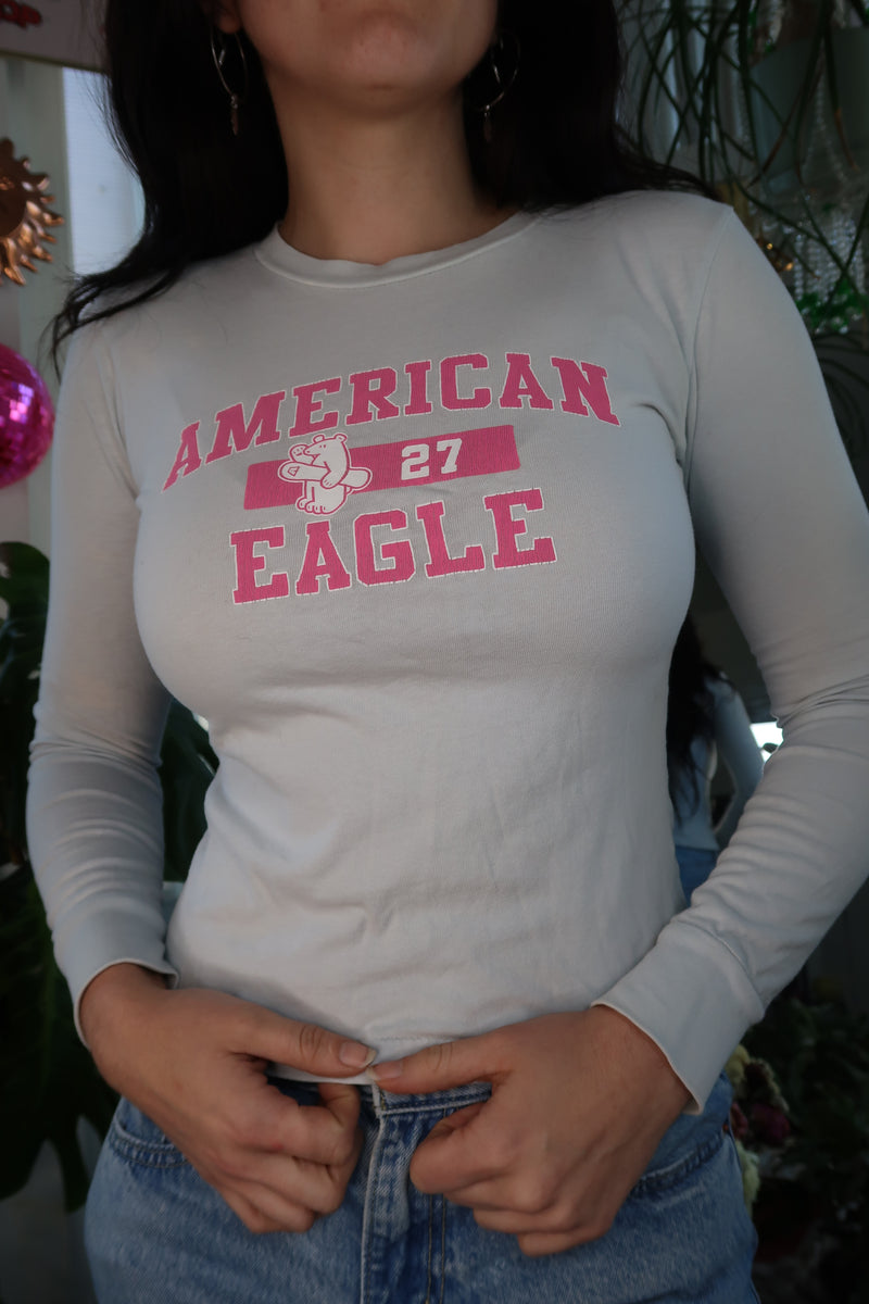 Vintage 2000’s Light Blue American Eagle Long sleeve