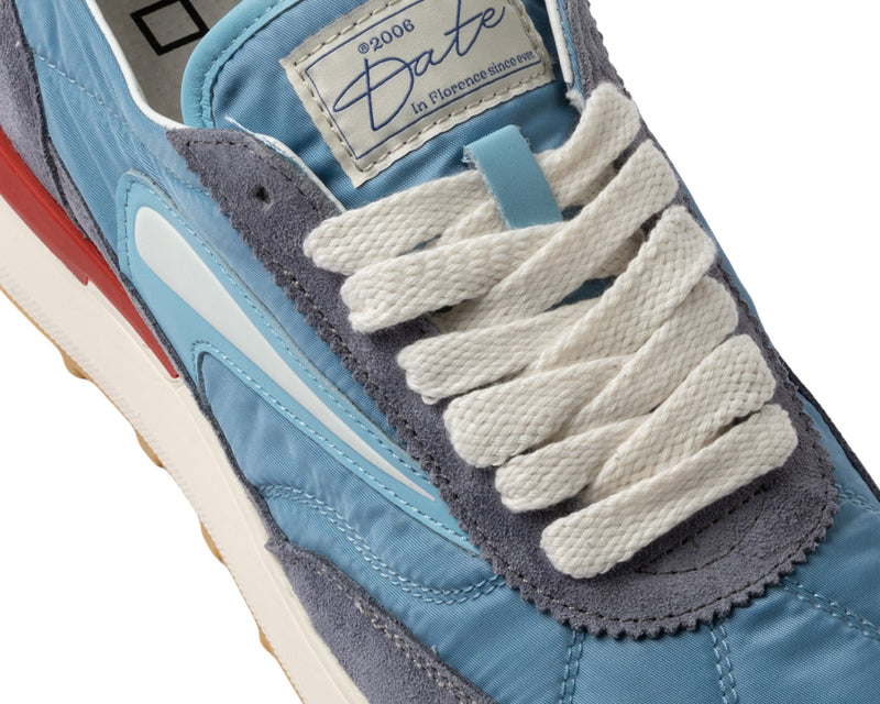 D.a.t.e-Sneakers  uomo Athleta nylon-Sky