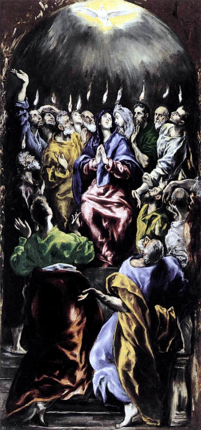 The Pentecost by El Greco - Hand Painted Oil Painting