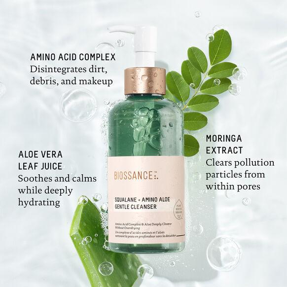 BIOSSANCE Squalane + Amino Aloe Gentle Cleanser 200ml