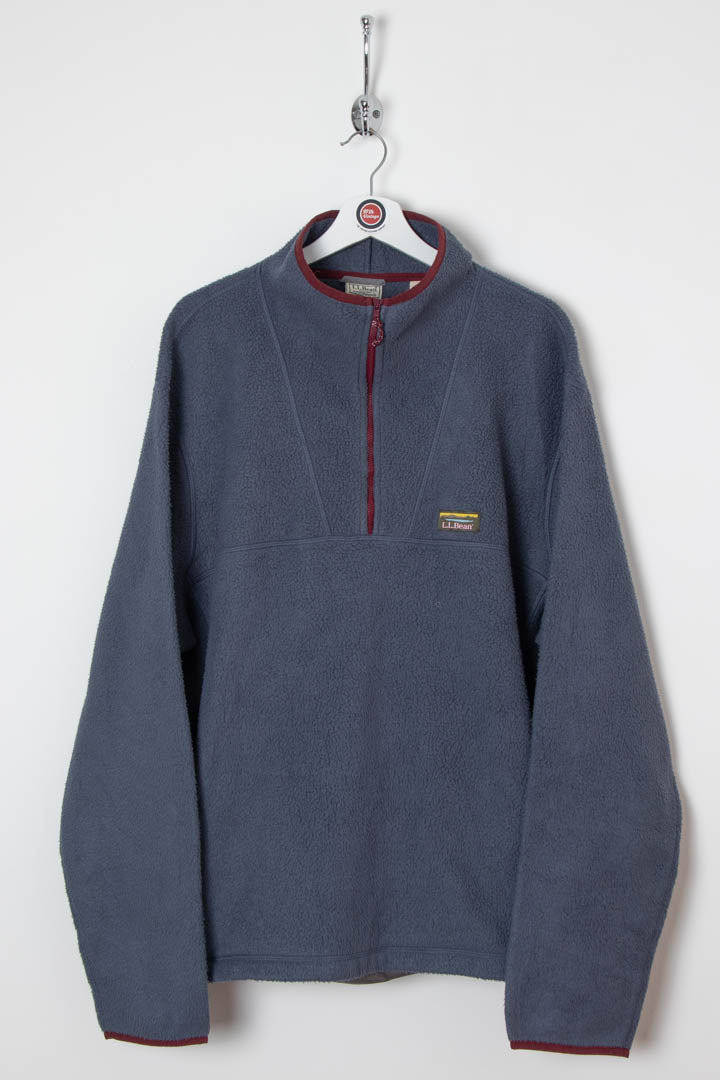 LL Bean Katahdin 1/4 Zip Fleece Jumper (XXL)