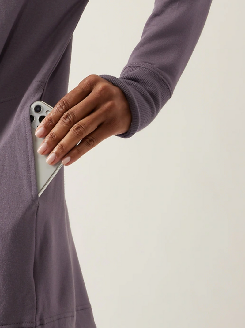 Athleta Dusk Violet Nirvana Pranayama Restore Wrap Cardigan
