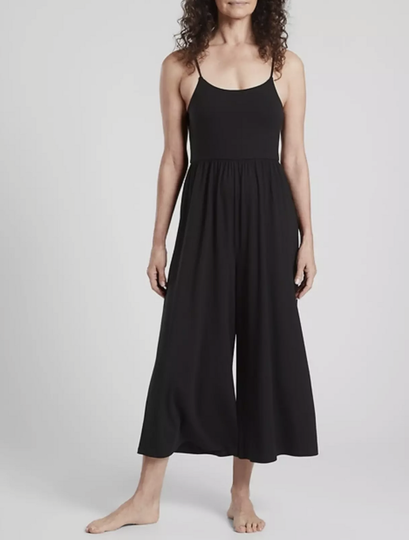 Athleta Black Nighttime Bliss Sleep Romper